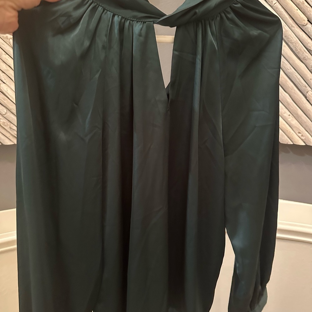 Mine Deep Green Women's Blouse